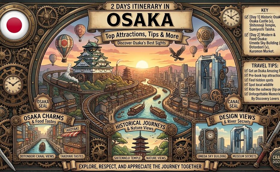 2 Days Itinerary in Osaka