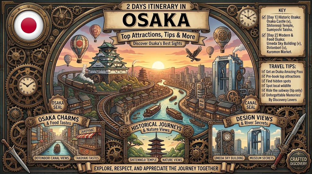 2 Days Itinerary in Osaka
