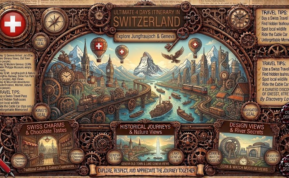 4 Days Itinerary in Switzerland