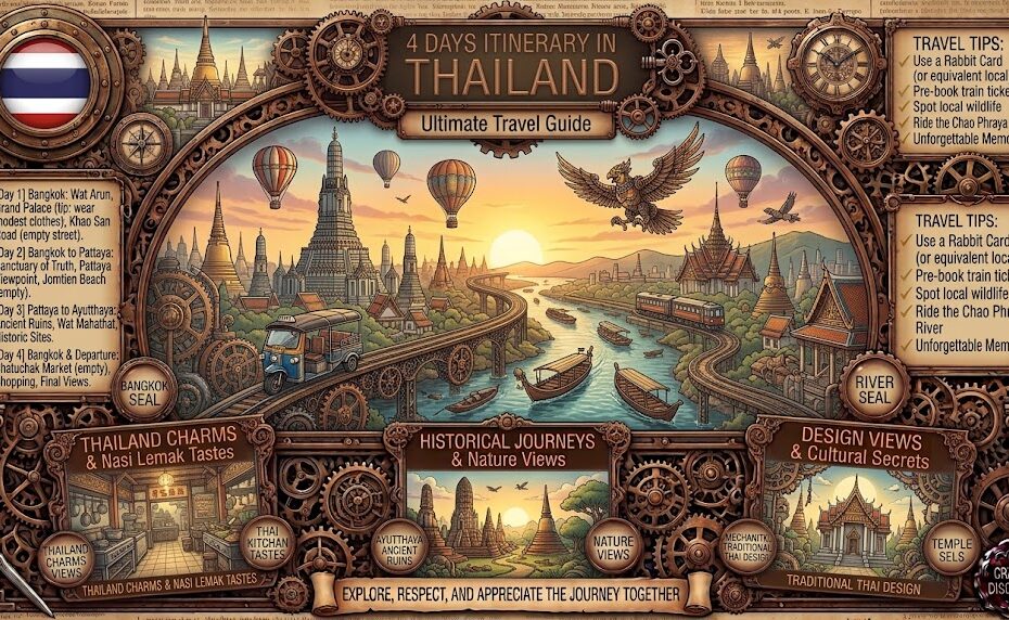 4 Days Itinerary in Thailand