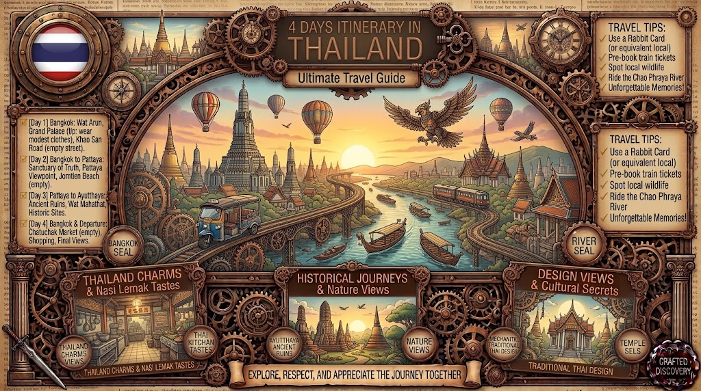 4 Days Itinerary in Thailand