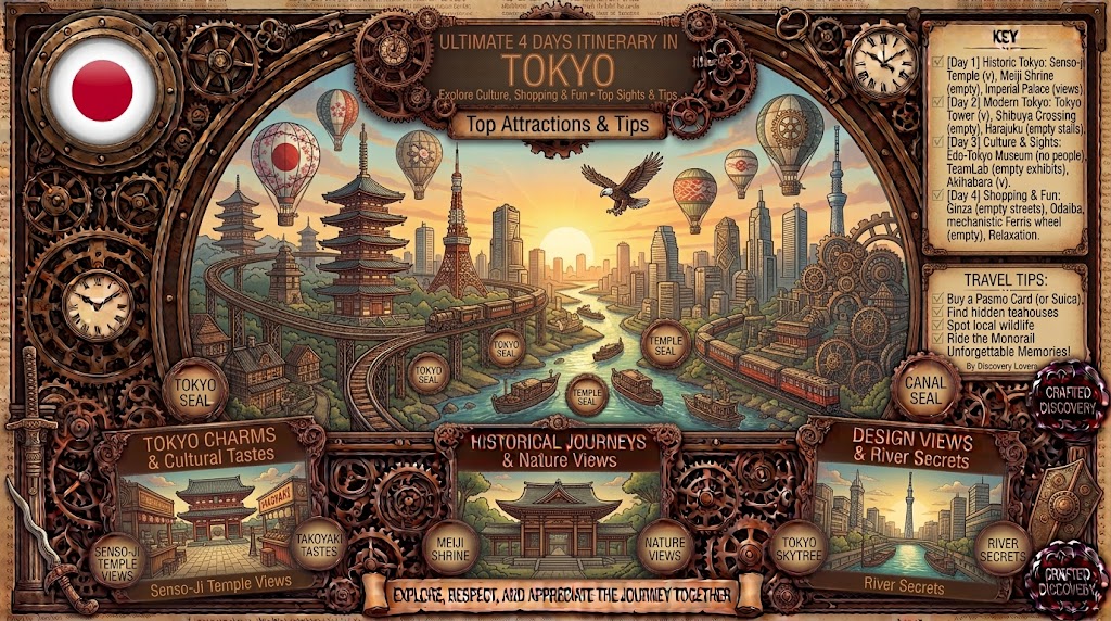 4 Days Itinerary in Tokyo
