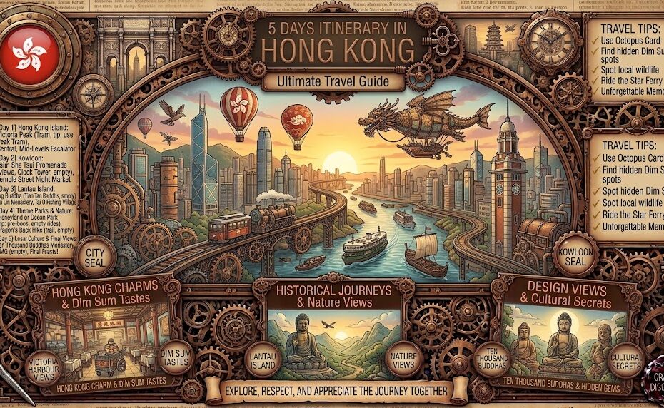 5 Days Itinerary in Hong Kong