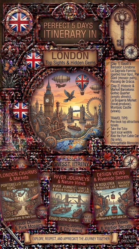 5 Days Itinerary in London