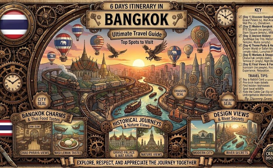 6 Days Itinerary in Bangkok