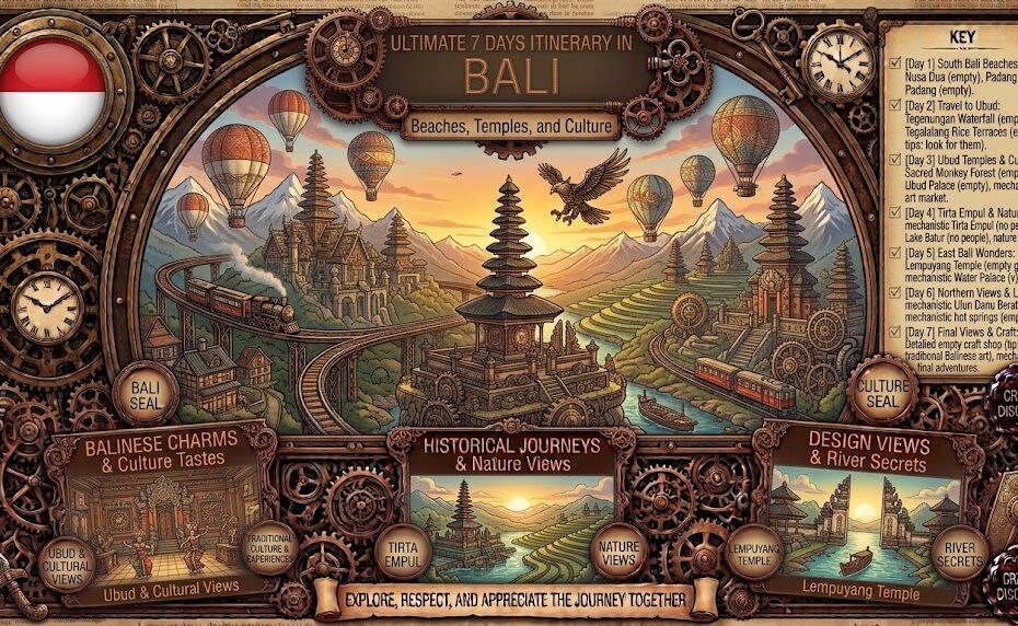 7 Days Itinerary in Bali