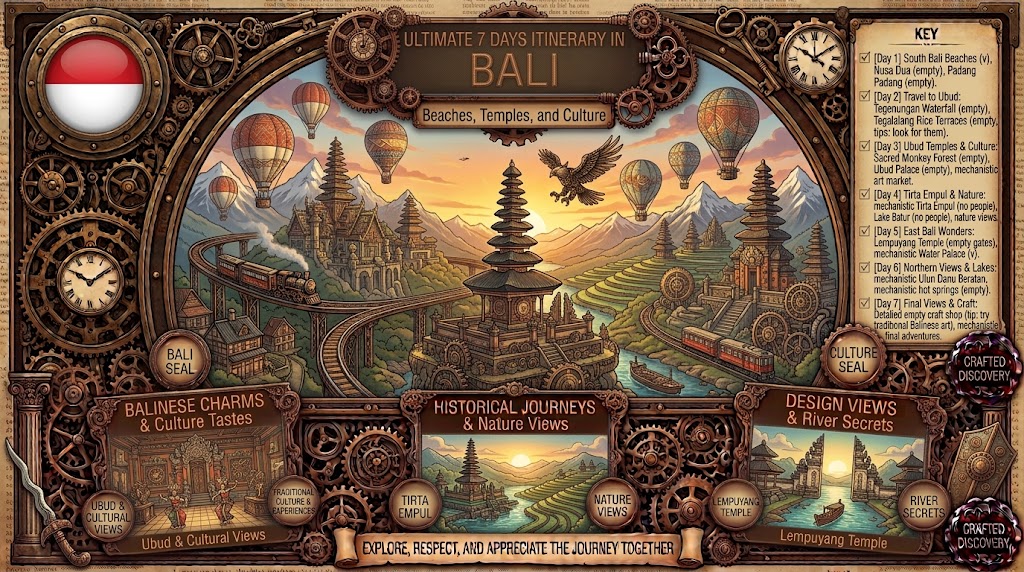 7 Days Itinerary in Bali