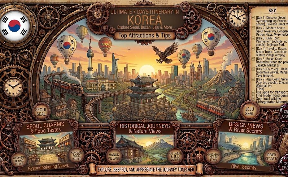 7 Days Itinerary in Korea