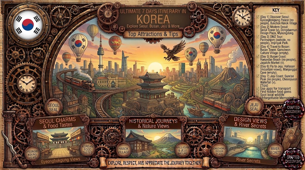 7 Days Itinerary in Korea