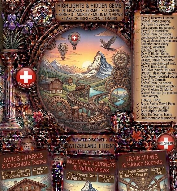 7 Days Itinerary in Switzerland