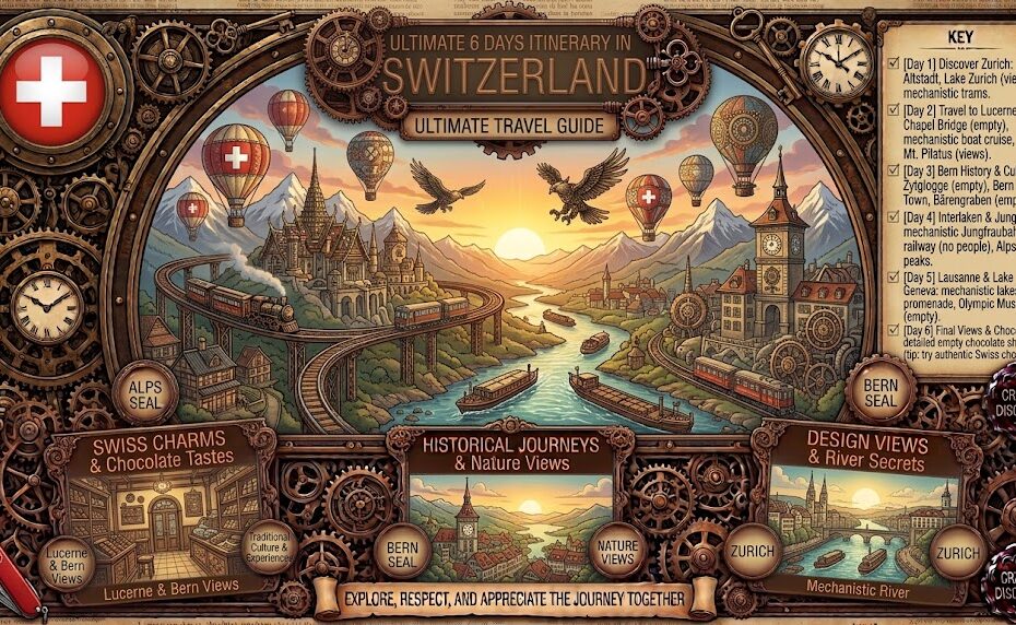 6 Days Itinerary in Switzerland
