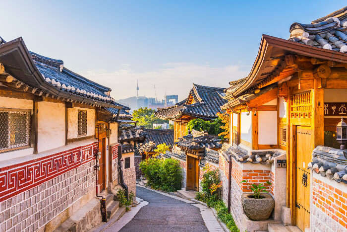 Bukchon Hanok Village in Seoul