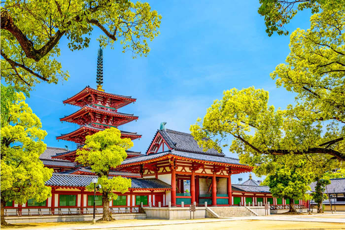 Historical And Cultural Osaka Japan
