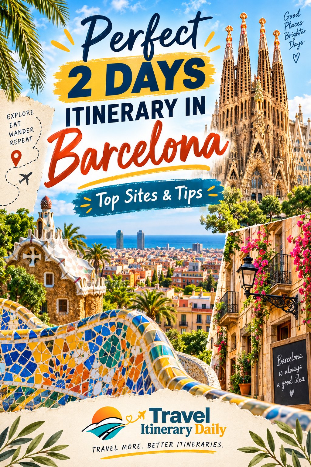 Perfect 2 Days Itinerary in Barcelona