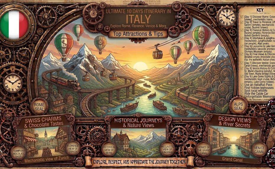 Ultimate 10 Days Itinerary in Italy