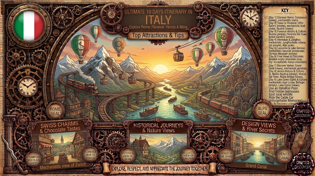 Ultimate 10 Days Itinerary in Italy
