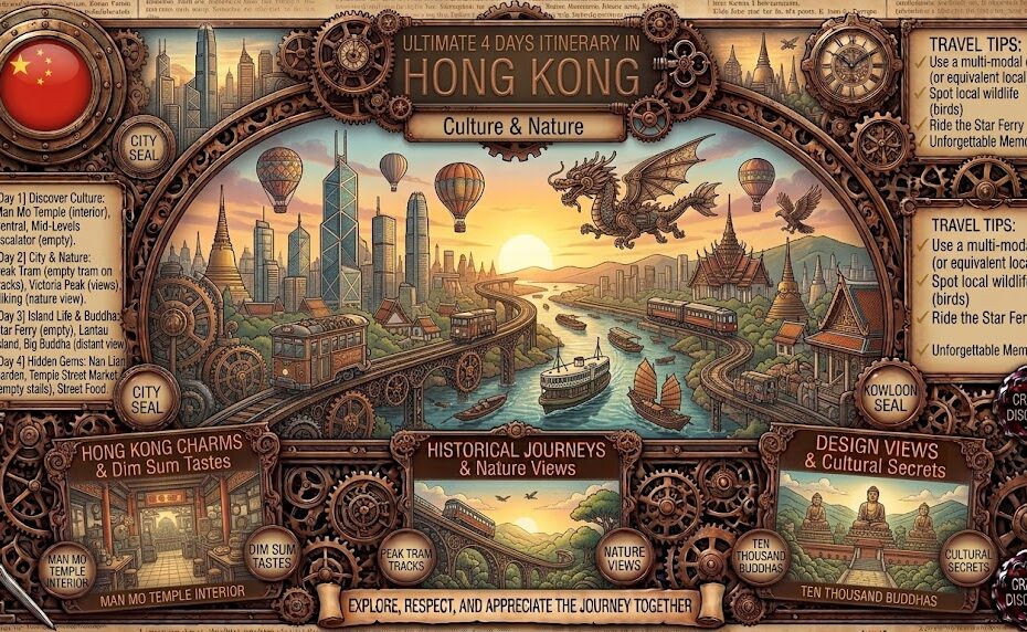 Ultimate 4 Days Itinerary in Hong Kong: Culture & Nature