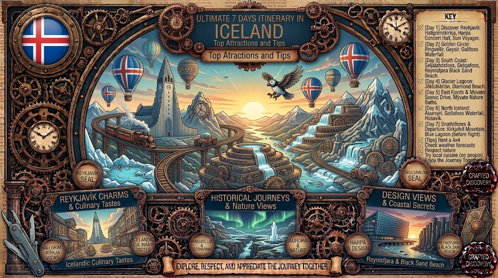 Ultimate 7 Days Itinerary in Iceland