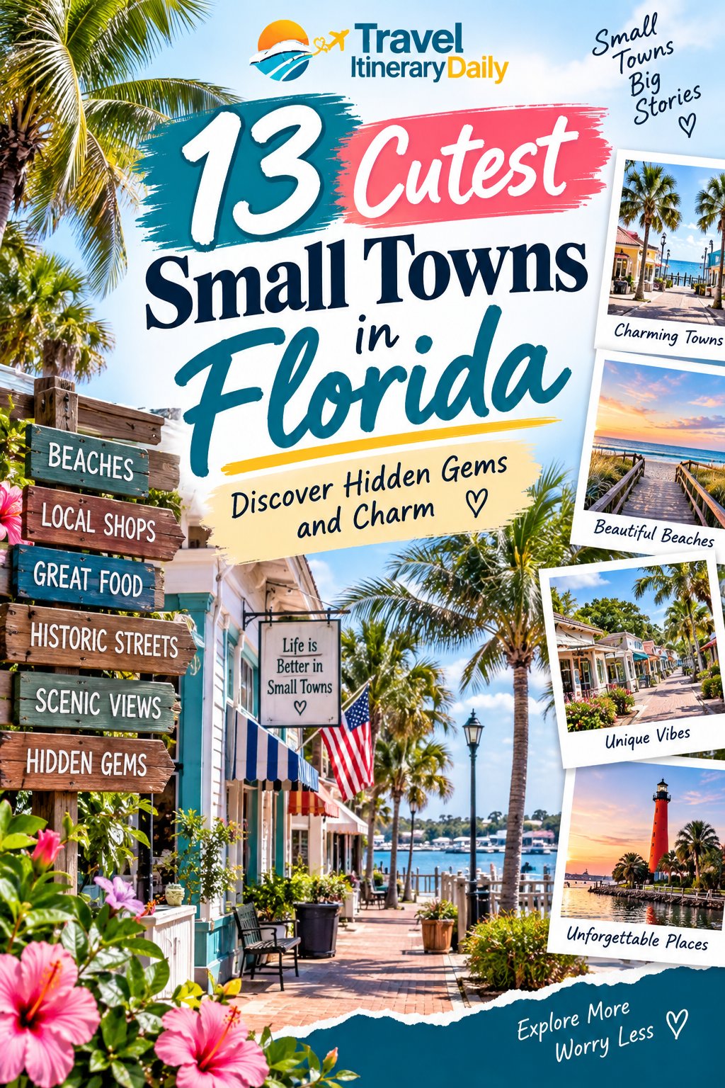 13 Cutest Small Towns in Florida: Discover Hidden Gems and Charm
