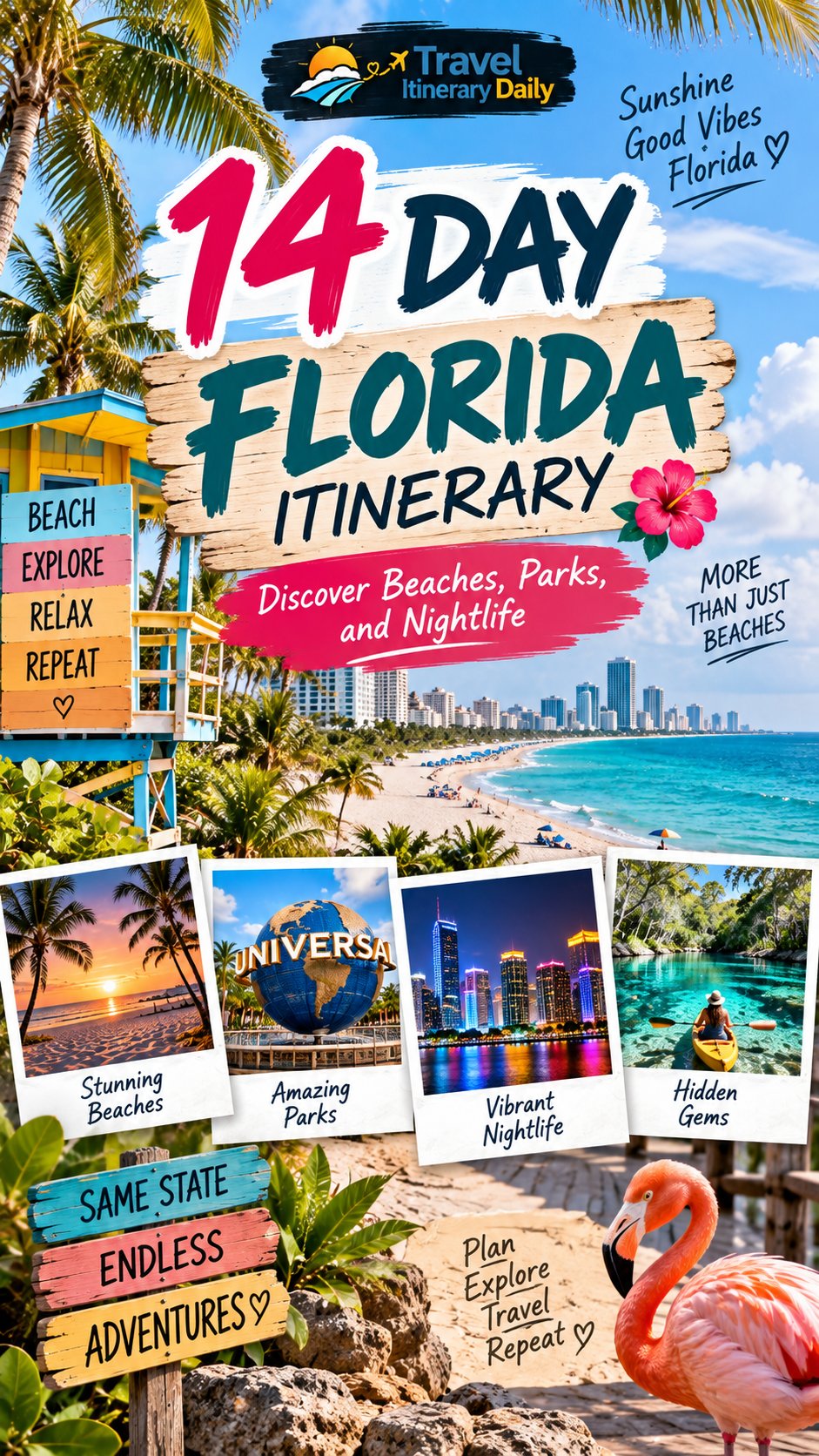 14 Day Florida Itinerary: Discover Beaches, Parks, and Nightlife