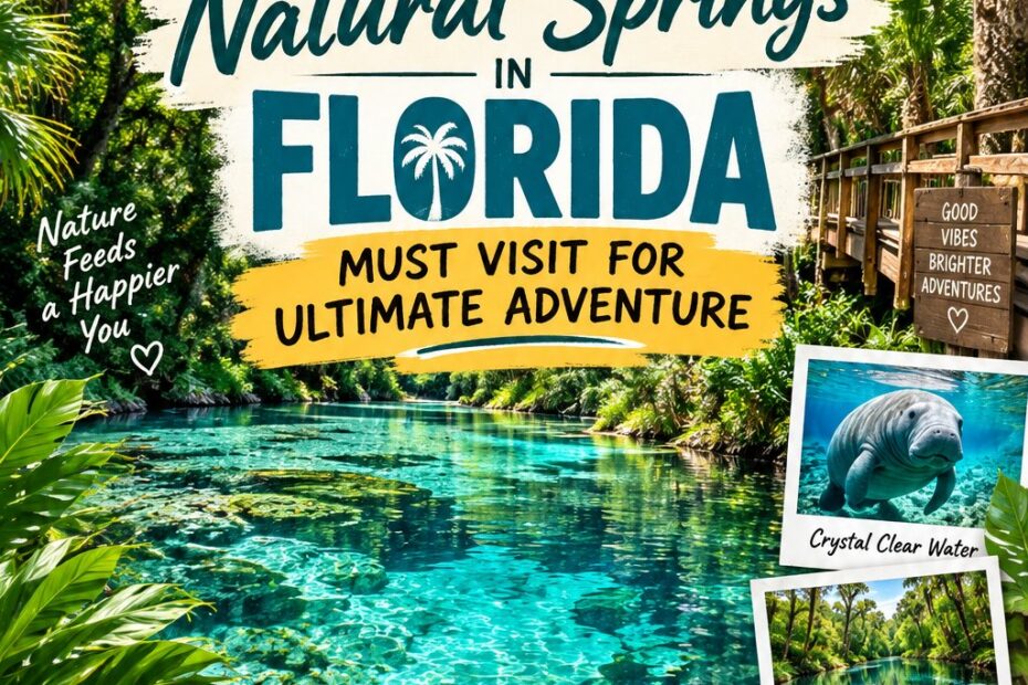 17 Natural Springs in Florida Must Visit for Ultimate Adventure