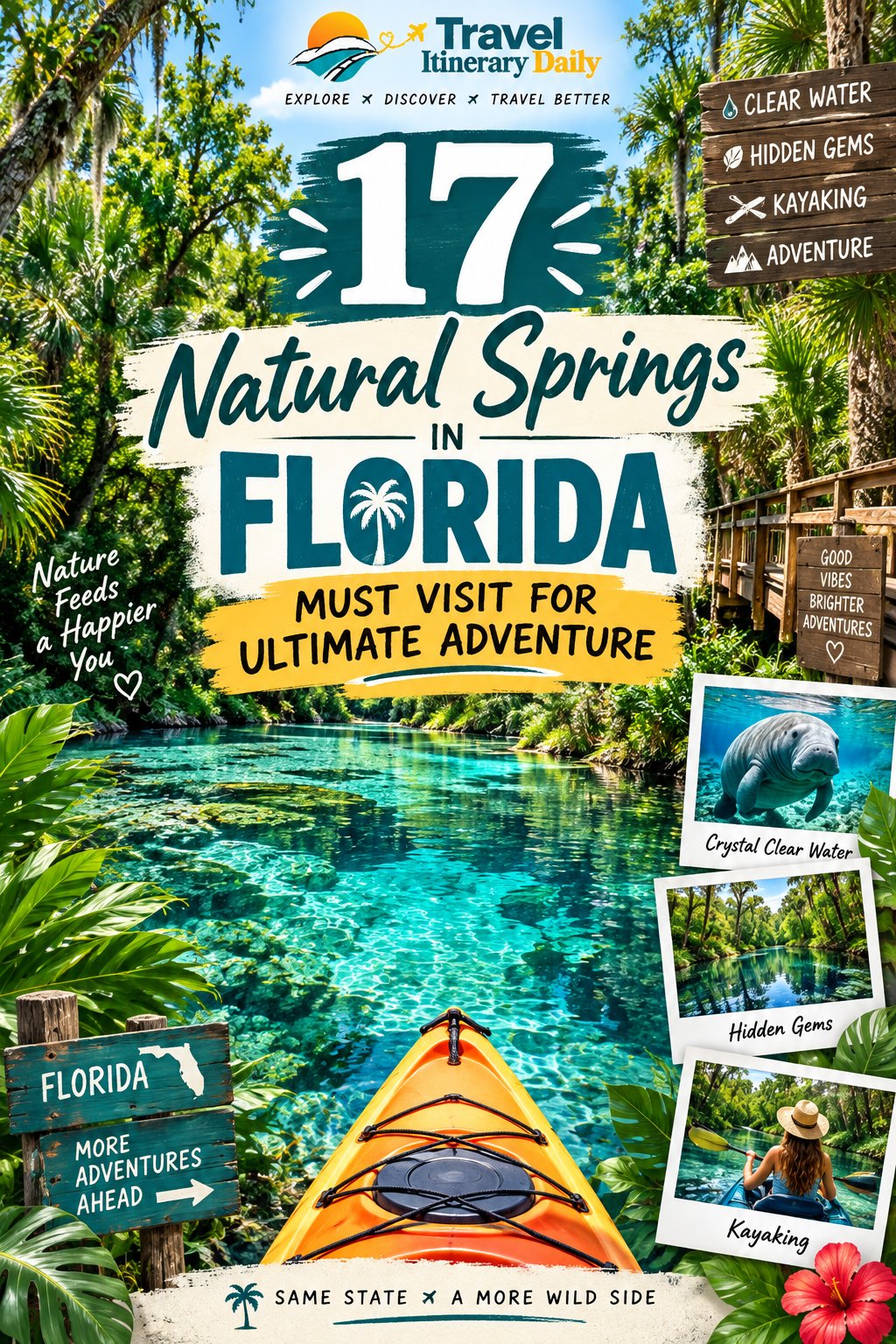 17 Natural Springs in Florida Must Visit for Ultimate Adventure