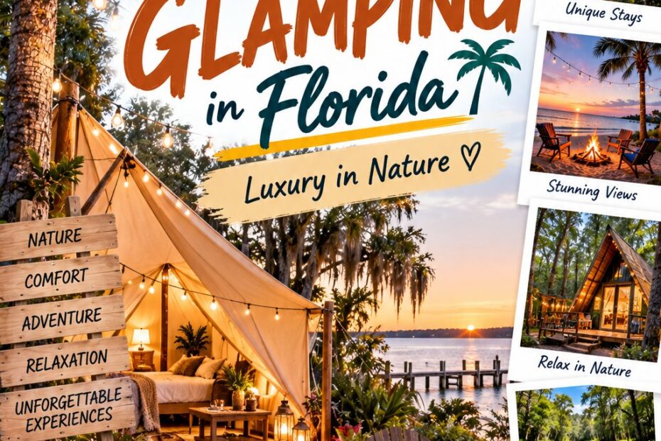 20 Coolest Places for Glamping in Florida: Luxury in Nature
