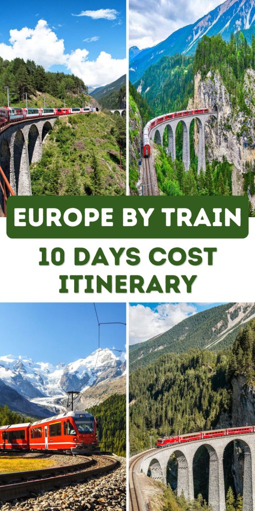 Europe by Train in 10 Days in Itinerary