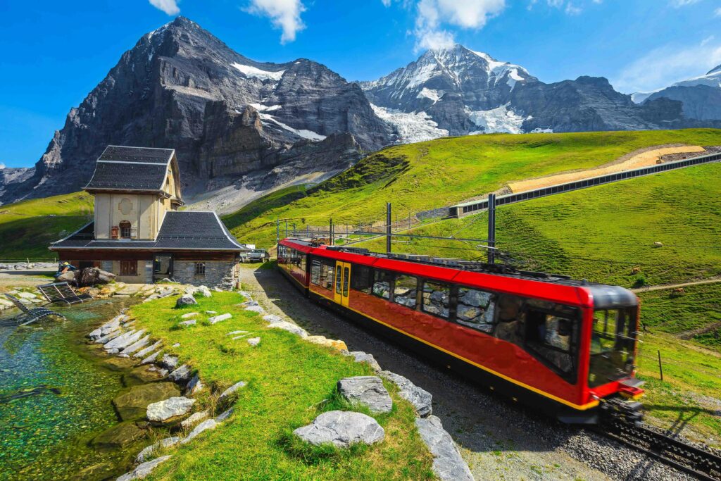 Swiss Alps: Jungfraujoch.