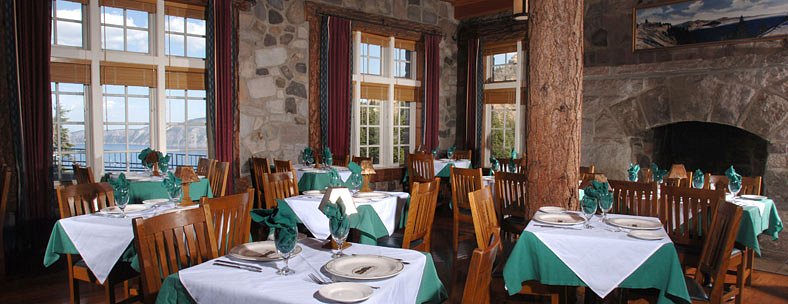 Crater Lake Lodge Dining Room