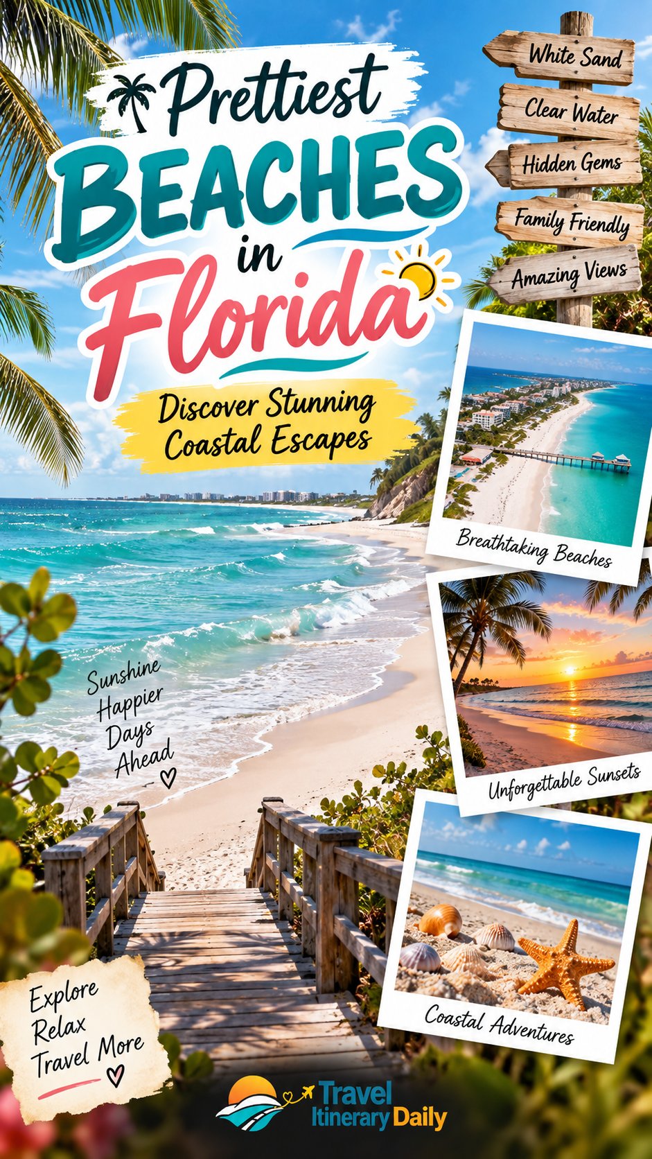 Prettiest Beaches in Florida: Discover Stunning Coastal Escapes