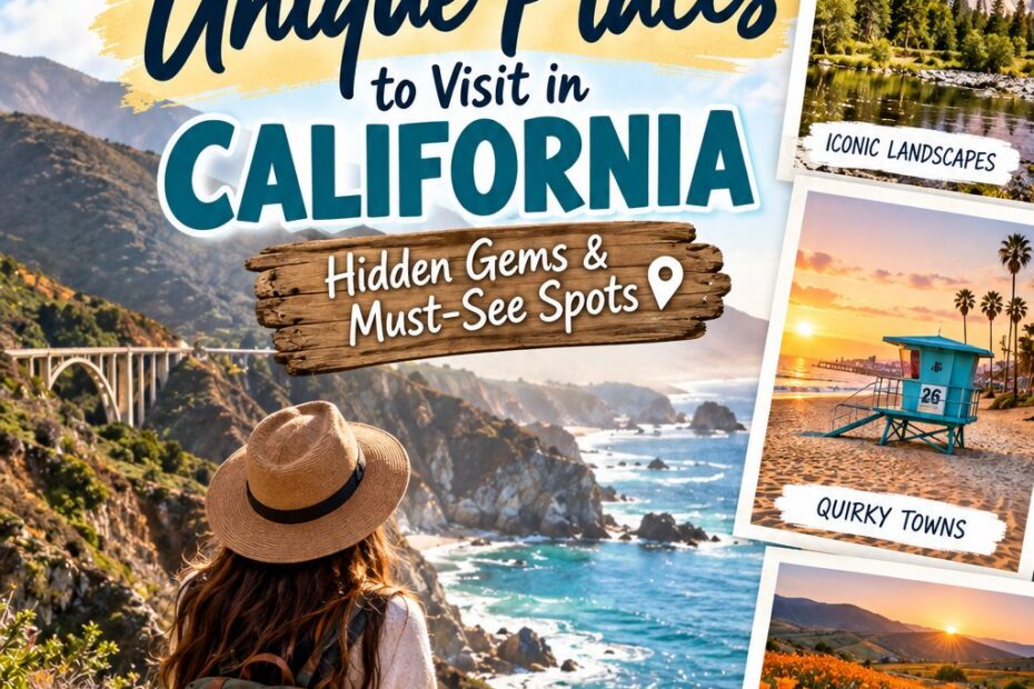 21 Unique Places to Visit in California: Hidden Gems & Must-See Spots