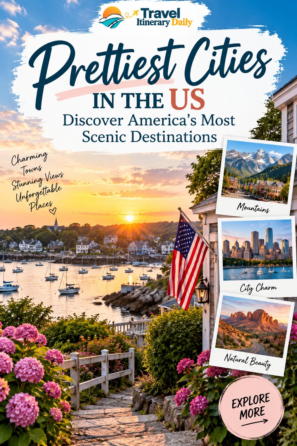 Prettiest Cities in the US Discover America’s Most Scenic Destinations
