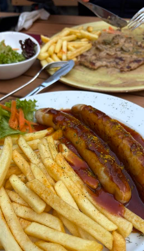 Bratwurst Mit Curry sauce