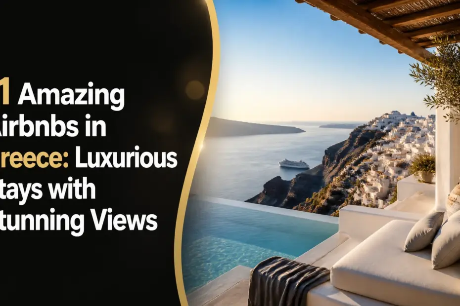 11 amazing airbnbs in greece