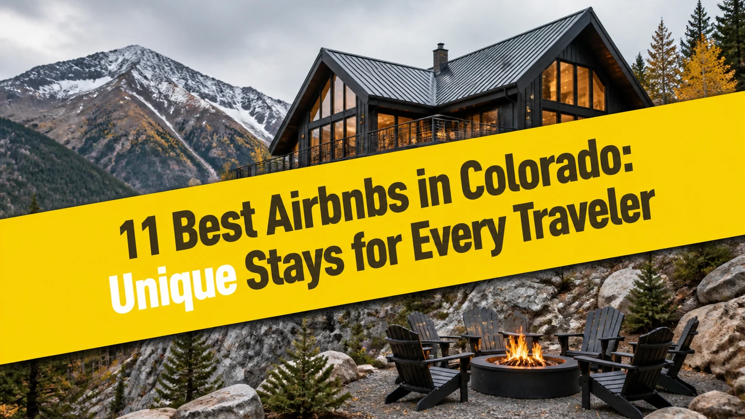 11 best airbnbs in colorado