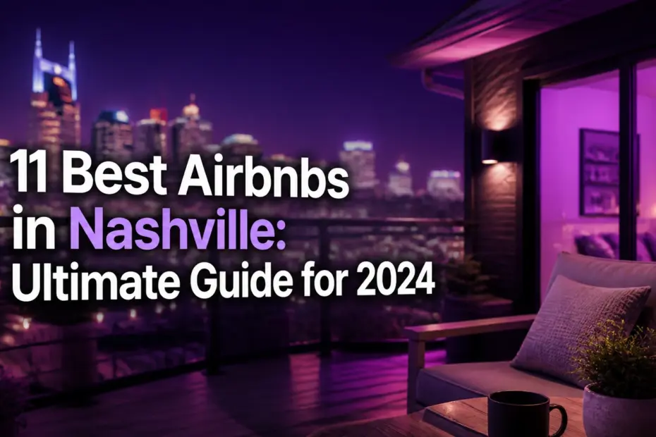11 best airbnbs in nashville