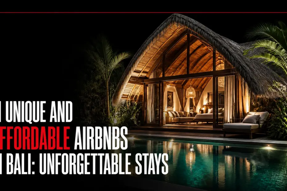 11 unique and affordable airbnbs in bali