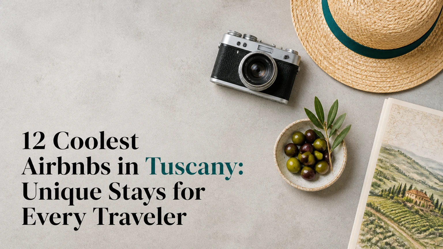 12 coolest airbnbs in tuscany