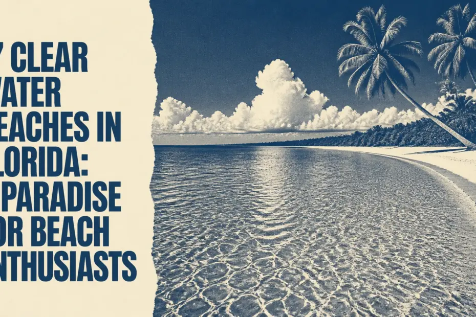 17 clear water beaches in florida a paradise for beach enthusiasts
