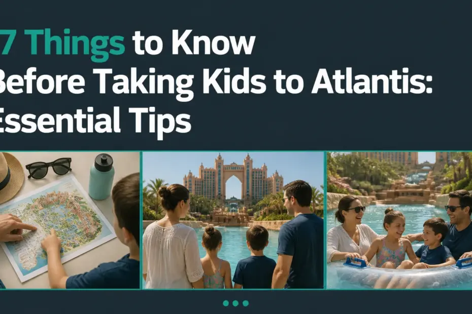 17 things to know before taking kids to atlantis
