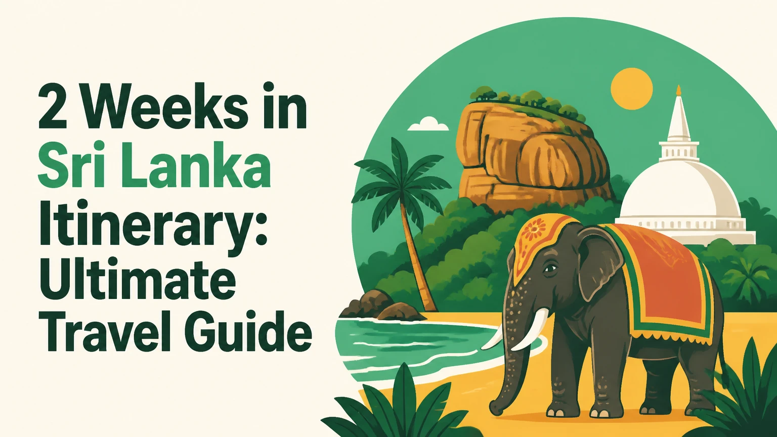 2 weeks in sri lanka itinerary