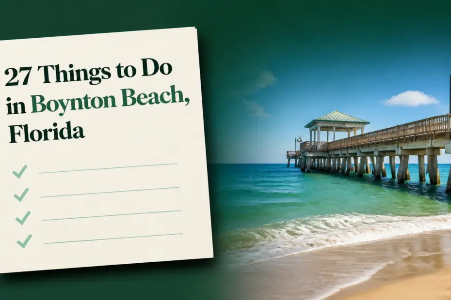 things to do in boynton beach florida