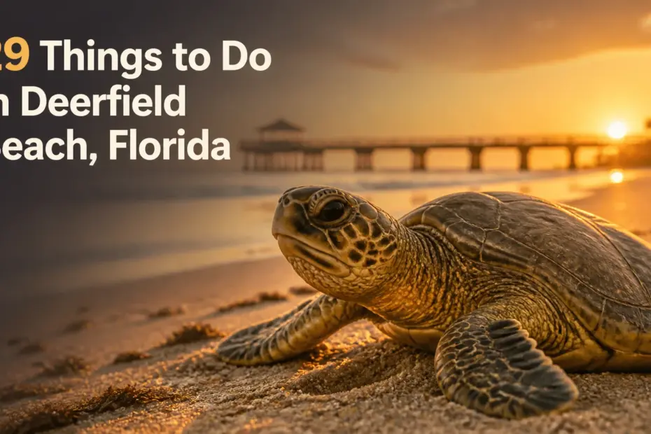 things to do in deerfield beach florida