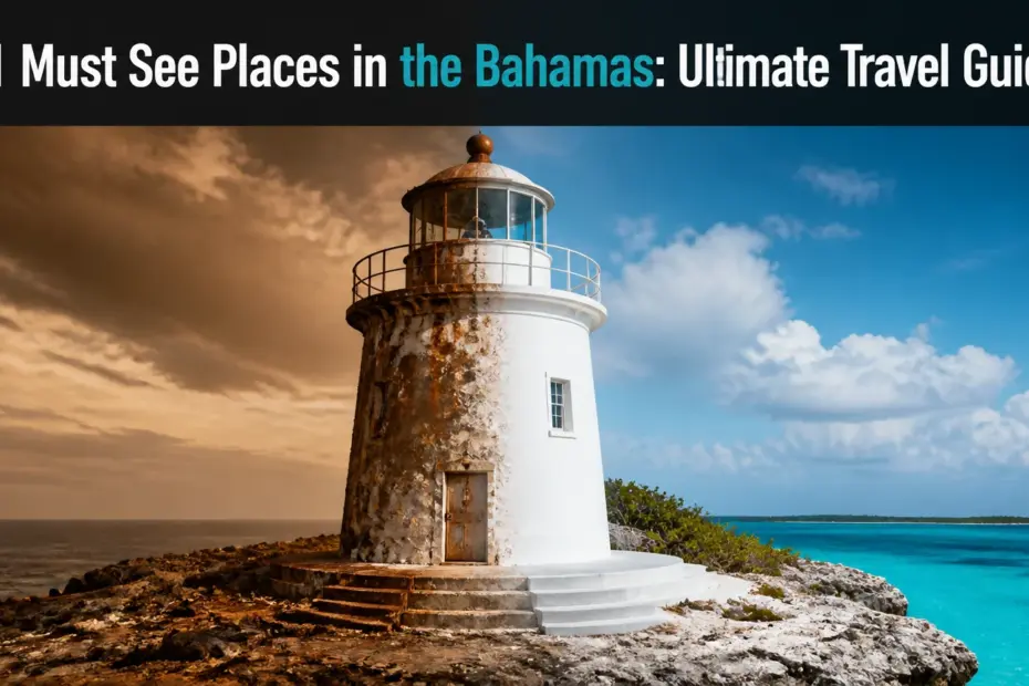 31 must see places in the bahamas