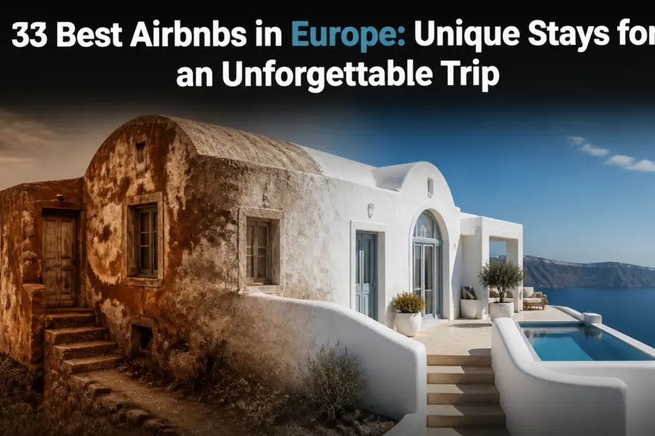 33 best airbnbs in europe