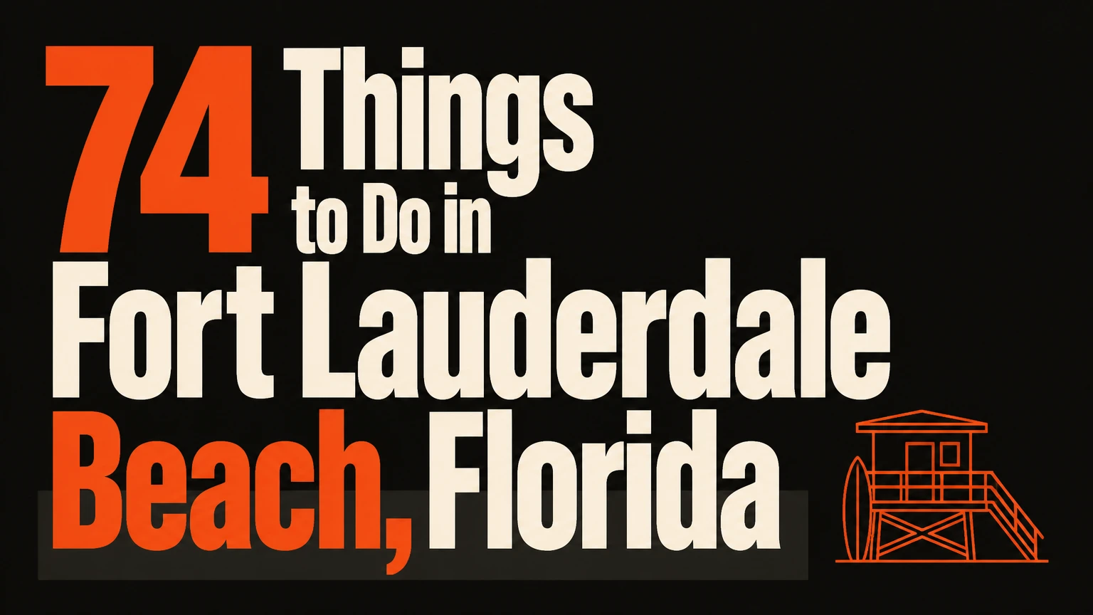 things to do in fort lauderdale beach florida