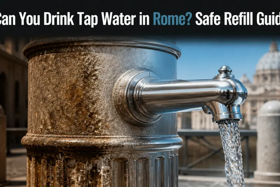 can you drink tap water in rome