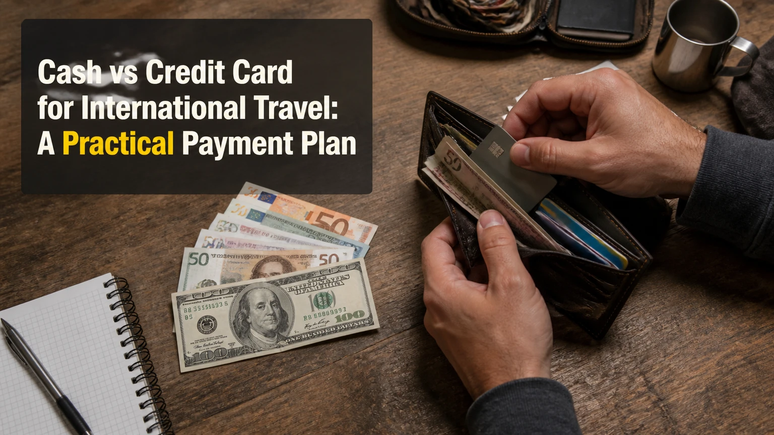 cash vs credit card for international travel