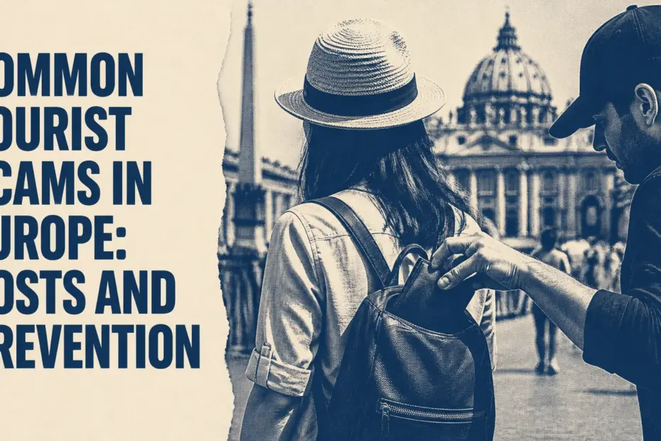 common tourist scams in europe